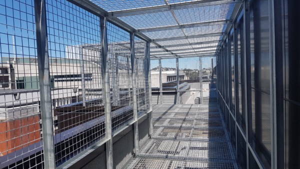 Victoria University Gateway Cage & Walkway