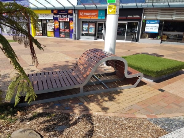 Porirua City Centre Public Seating