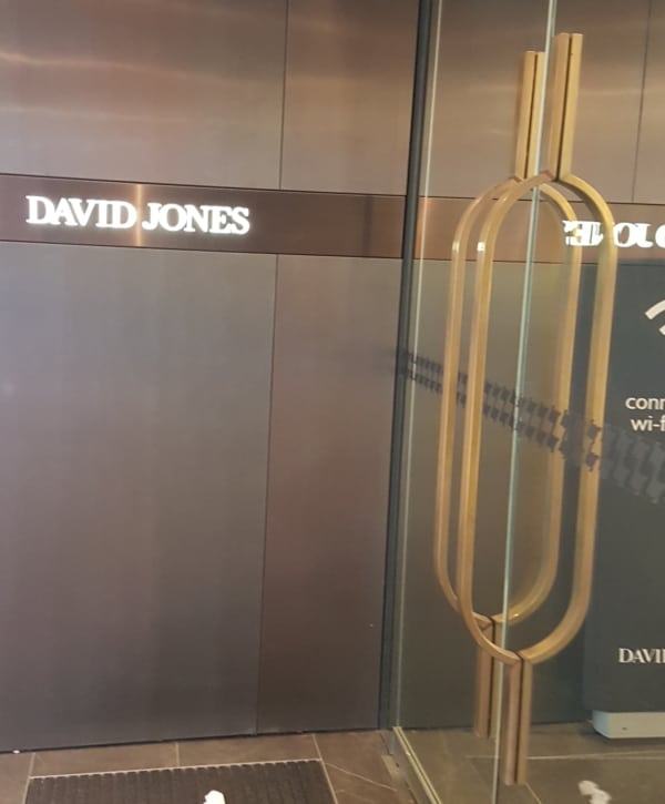 David Jones Brass door pulls made by our specialist craftsmen